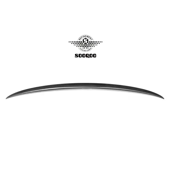 MP Style Dry Carbon Fiber Gloss Carbon Car Rear Spoiler for BMW X7 G70 2023+