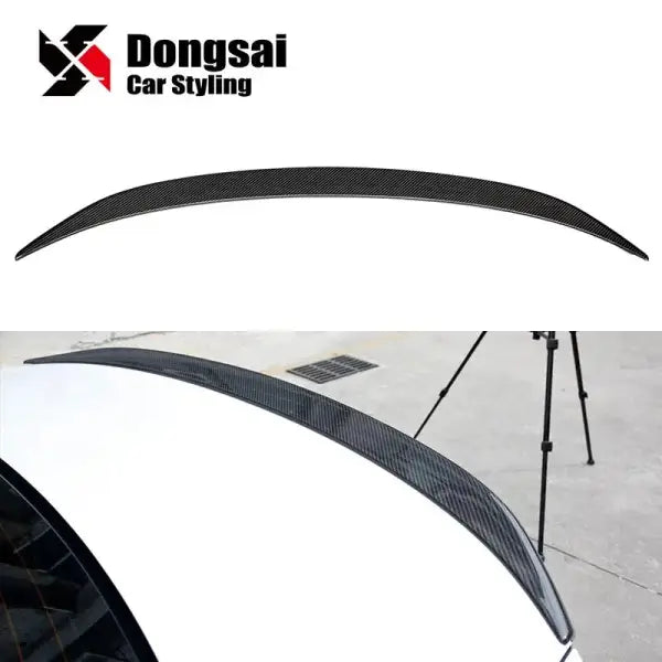 MP Style Dry Carbon Trunk Lip Tail Wing Rear Spoiler Ducktail for BMW 3 Series G20 G80 M3 2020+