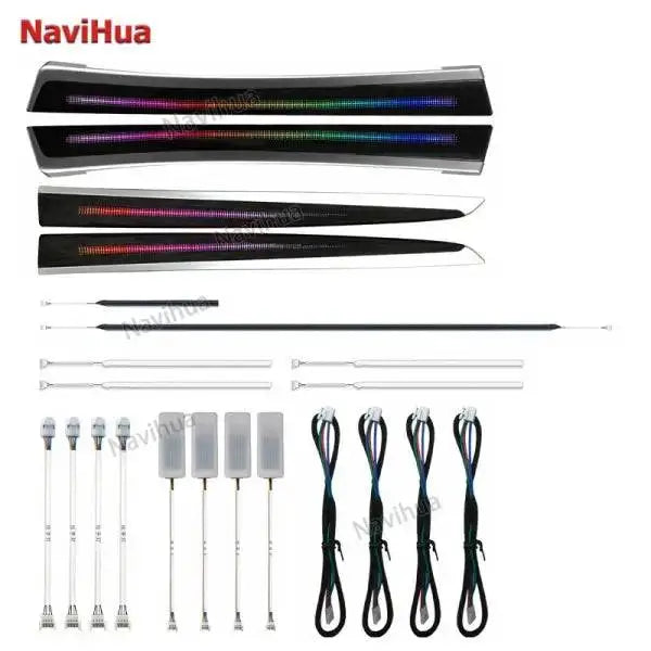 Multi Color Atmosphere Lampled Interior Multicolor RGB Car