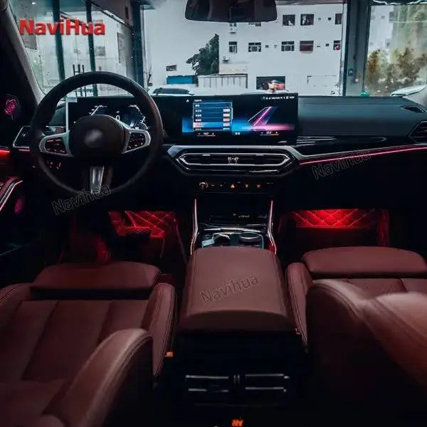 Multicolor Music Car LED Strip Light App Control RGBIC