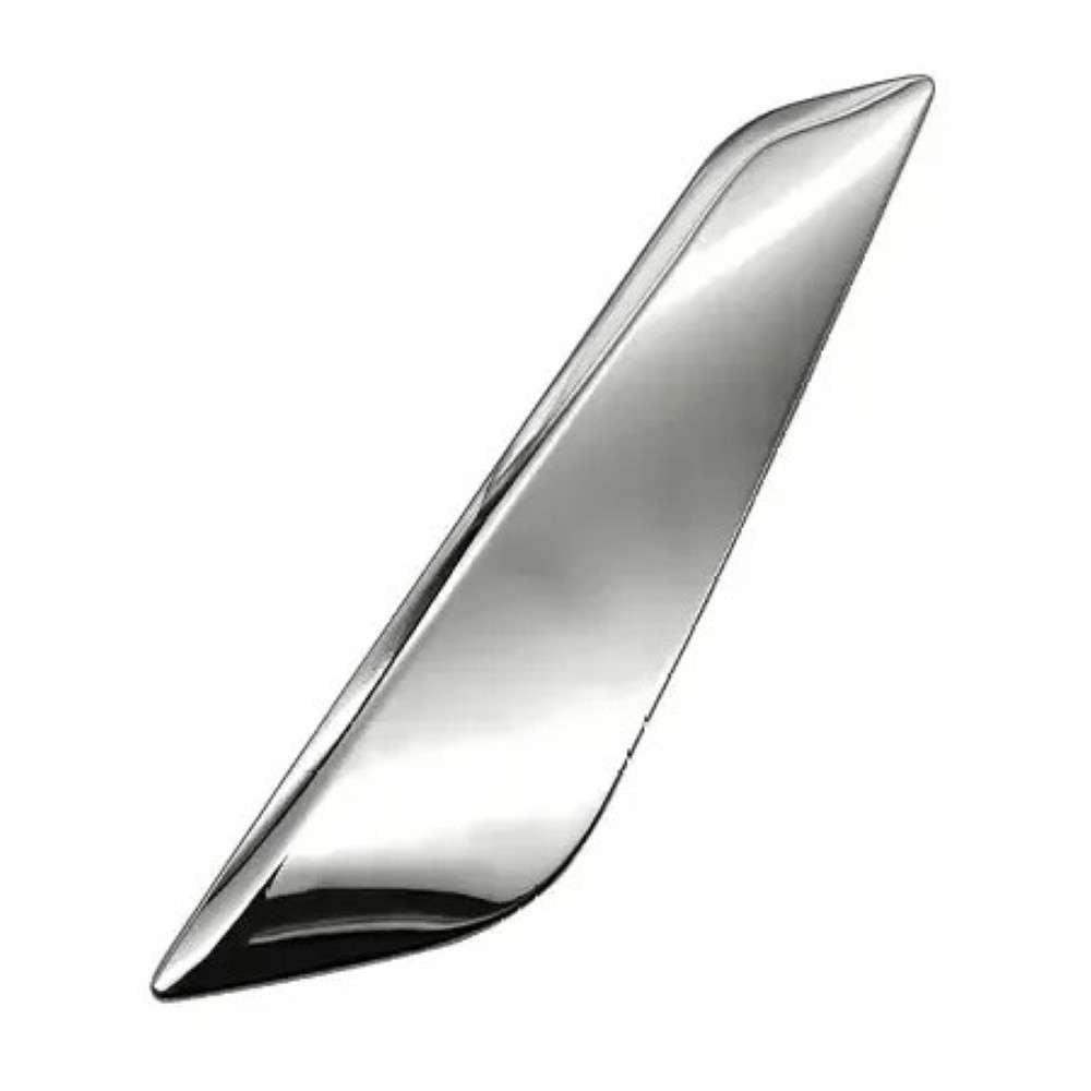Car Craft Compatible With Bmw 5 Series G30 F90 2017-2024 Side Fender Decorative Bright Electroplated Strip Trim 51137349594 Right Chrome CC-8101 - CAR CRAFT INDIA