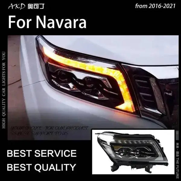 Navara Headlights 2015-2019 NP300 Frontier LED Headlight