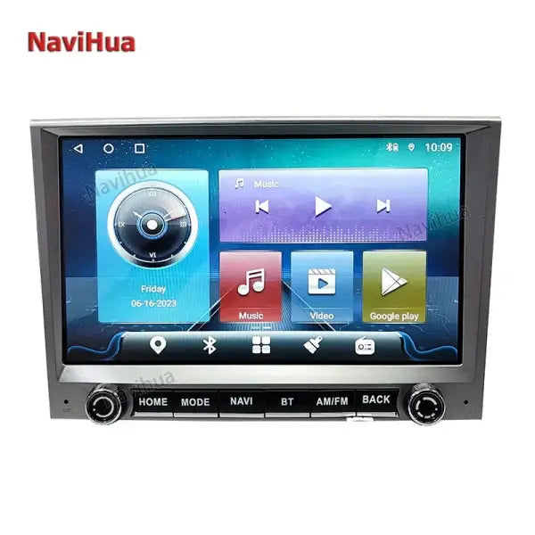 Navigator 9'' IPS Touch Screen GPS Android Car Multimedia USB Connection AM Wave Band Support Porschecayman 2004-2012