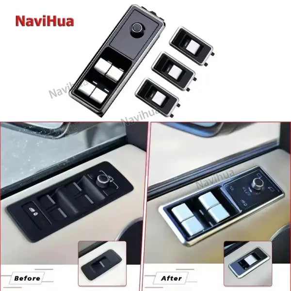 Navihau Car Window Control Switch Button Auto Electronics Lift Window Switch for Land Rover 2013-2018