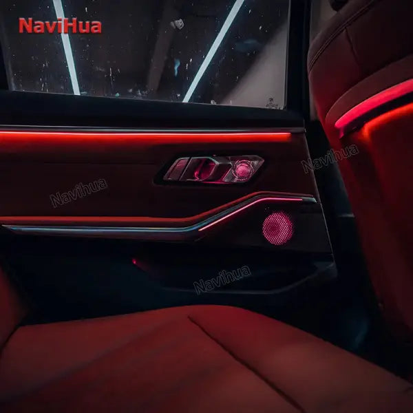 Navihua Car Accessories Interior Decorative Car Atmosphere Light Auto Car LED Strips Ambient Light for BMW 3GT 2013- 2020