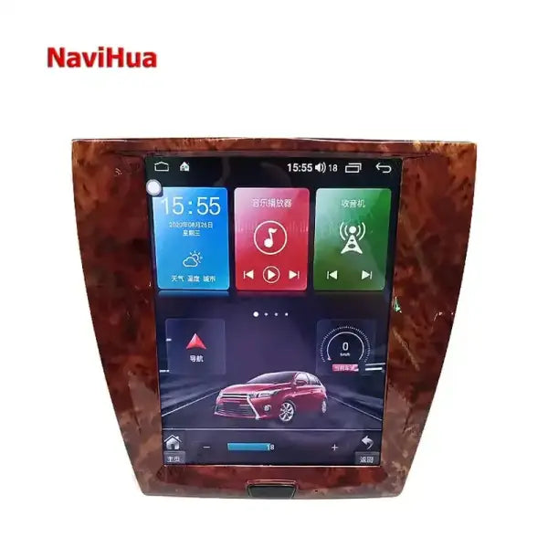 Navihua Hot Sales 12.1 Inch Tesla Style Vertical Screen Android Car Radio Auto GPS Multimedia Player for Jaguar XK 2006-2014