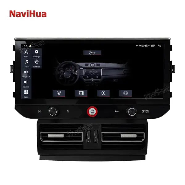Navihua New Arrival 12.3Inch Android Car Radio GPS Navigation Auto Stereo Multimedia Player for Porsche Macan 2013-2017