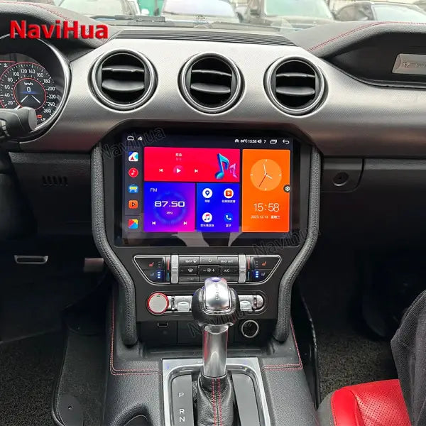 New Android Car Radio for Tesla Ekran Ford Mustang Vertical IPS Screen Car DVD Multimedia Player GPS Navigation Upgrade