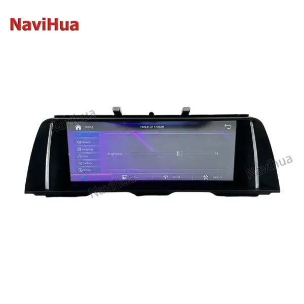 New Design 10.25'' Touch Screen Linux System Car DVD Player Support Wireless Carplay and Android Auto Panel for BMW F10