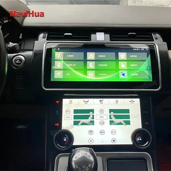New Design 12.3 Inch Android 12 Car Radio for Range Rover Sport 2010- 2013 with Air Conditioning Screens Display