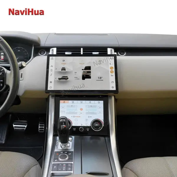 New Design 13.3 Inch Car Navigation Multi-Touch Screen for Land Range Rover Vogue 2013-2016 Range Rover Sport 2014-2016