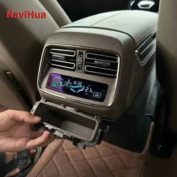 New Design Air Condition LCD Rear Seat Climate Control Screen AC Contr ...