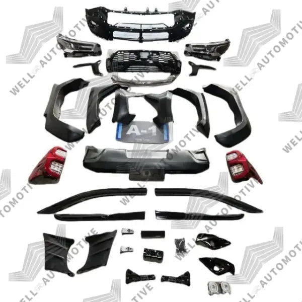 New Style Off-Road Parts Front Car Bumpers ABS Grille Black Body Kits  Upgrade to GR SPORT 2023