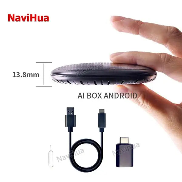 New Technical Multifunction Car Android10 Carplay AI Box Adapter Universal Auto Electronics GPS Navigation Plug and Play