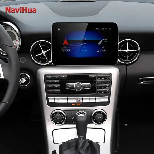 New Upgrade 8.4 Inch Android Car Radio Mercedesbenz SLK Class 2011 2015 Multimedia Touch Screen Head Unit DVD Player BT