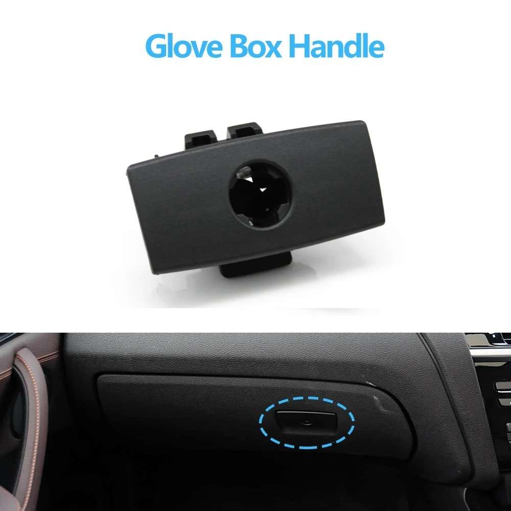 Car Craft Compatible With Bmw X3 X4 F25 F26 2011-2017 Car Front Dash Glove Box Door Lid Lock Cover Handle 51169242098 - CAR CRAFT INDIA