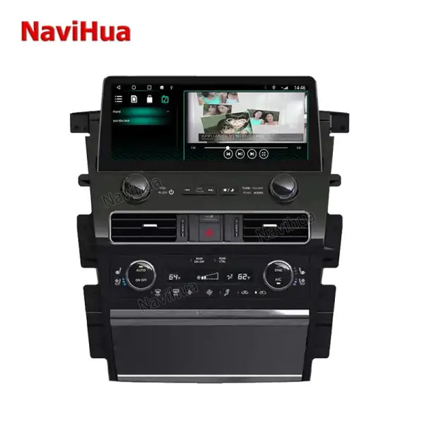 for Nissan Patrol New Upgrade Touch Screen Android 10 Lexus Style Multimedia Head Unit Monitor GPS Navigation