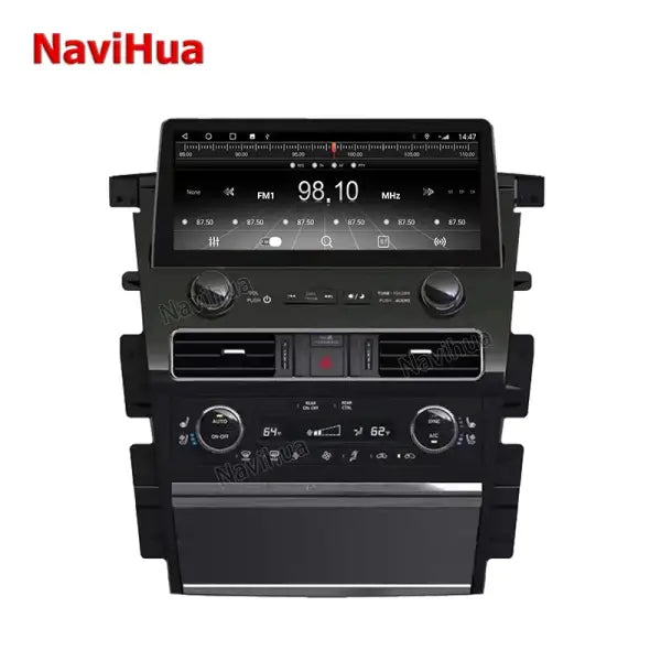 for Nissan Patrol New Upgrade Touch Screen Android 10 Lexus Style Multimedia Head Unit Monitor GPS Navigation