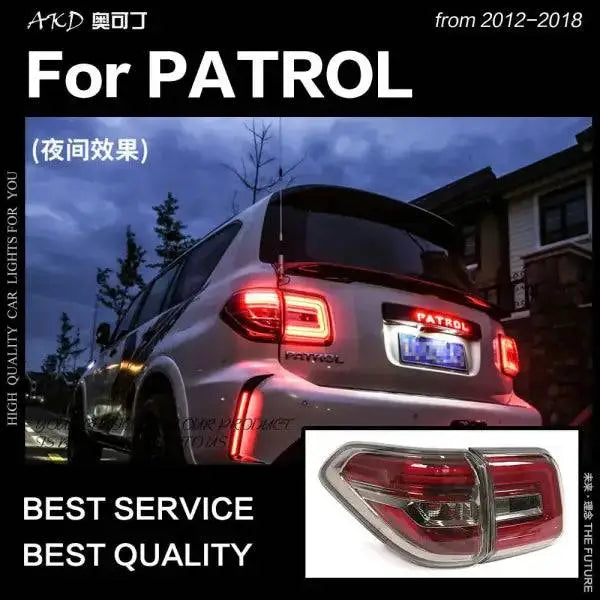 Nissan Patrol Tail Lights 2012-2018 Tourle LED Tail lamp