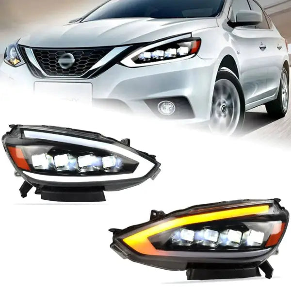 Nissan Sylphy Sentra LED Headlight 2016-2019 DRL Hid Option