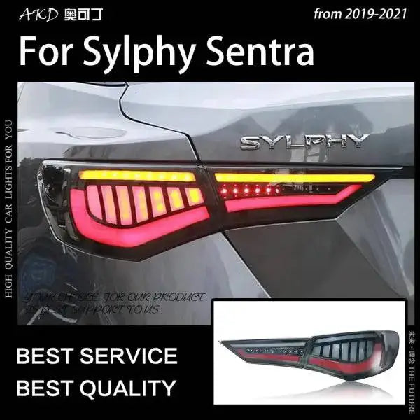 Nissan Sylphy Tail Lights 2019 2020 2021 New Sentra LED