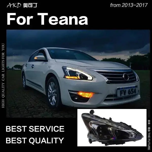 Nissan Teana Headlights 2013-2017 Altima LED Headlight DRL