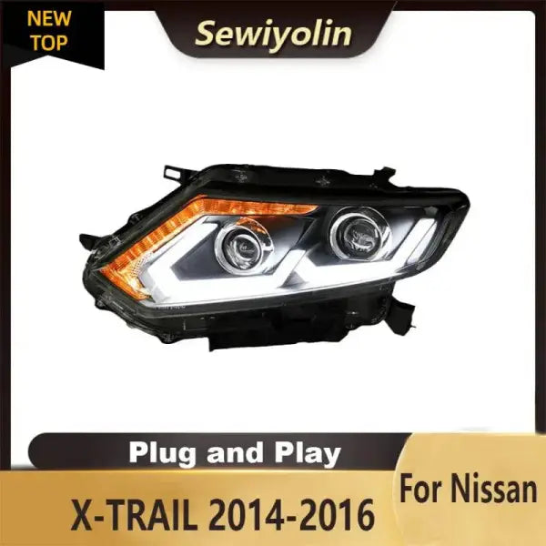 For Nissan X-TRAIL 2014-2016 Car Headlight Assembly LED