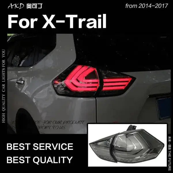 Nissan X-Trail Tail Lights 2014-2017 Rouge LED Tail lamp