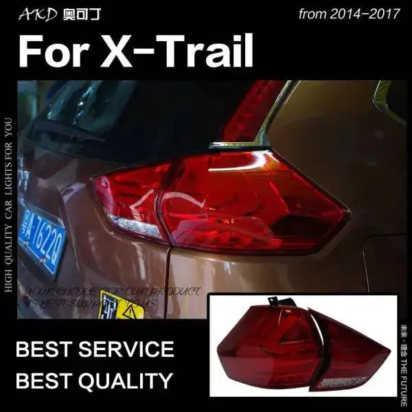 Nissan X-Trail Tail Lights 2014-2017 Rouge LED Tail lamp