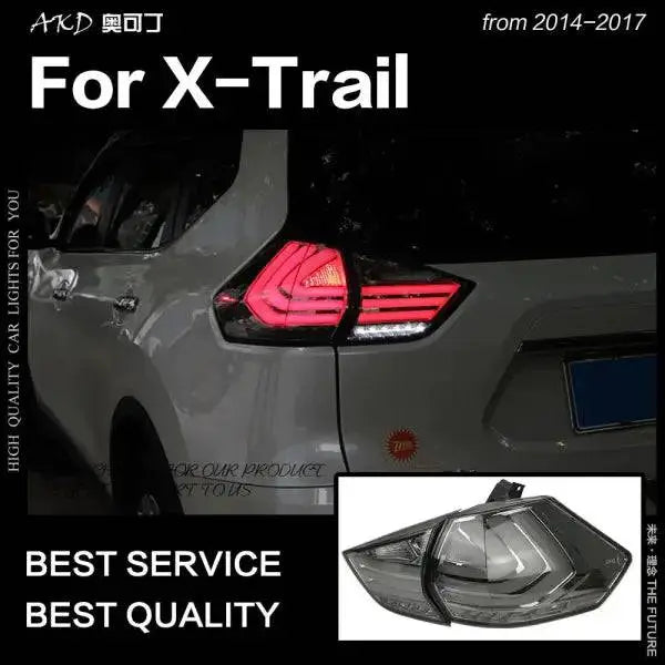 Nissan X-Trail Tail Lights 2014-2017 Rouge LED Tail lamp