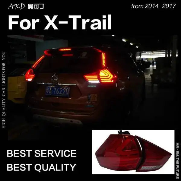 Nissan X-Trail Tail Lights 2014-2017 Rouge LED Tail lamp