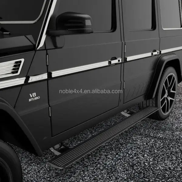 Noble Car Parts Auto Spare Powered Retractable Running Boards for Mercedes Benz G500 G63AMG 2019-2023 Telescopic Treadle