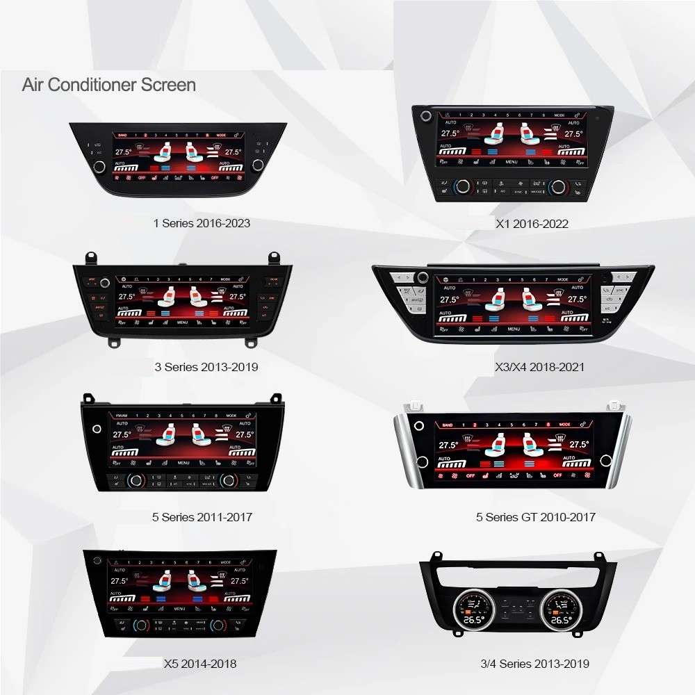 Car Craft Compatible With Bmw 5 Series F10 2010-2017 Lcd Display Air Conditioning Board Android Ac Panel Digital Touch Screen Climate Knobs Control 8.8 Inch CC-8487 - CAR CRAFT INDIA