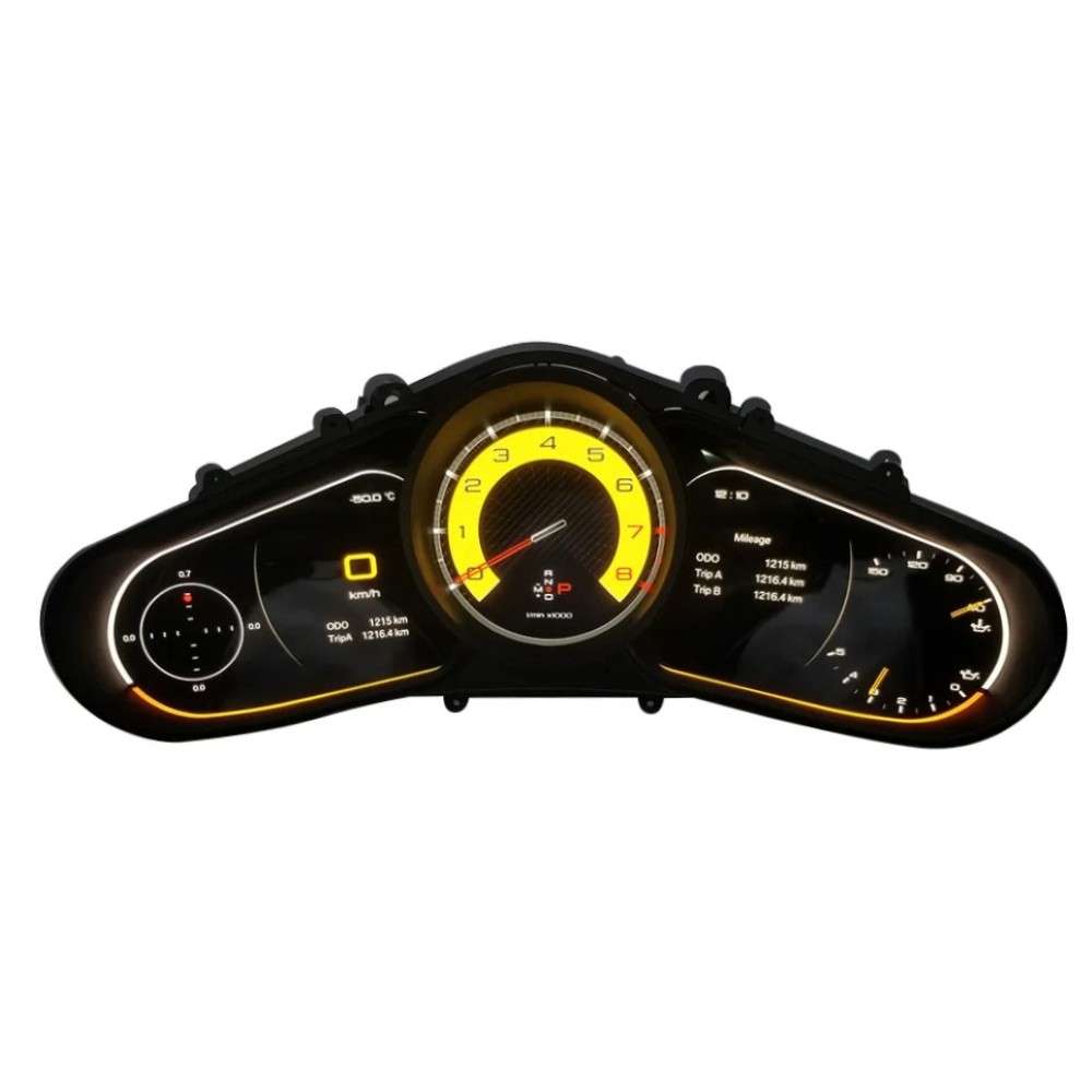 Car Craft Compatible With Porsche Cayenne 2011-2018 Dashboard Lcd Speed O Meter Android Player Digital Instrument Cluster Screen Speedometer Display Car 12.3 Inch CC-8434 - CAR CRAFT INDIA