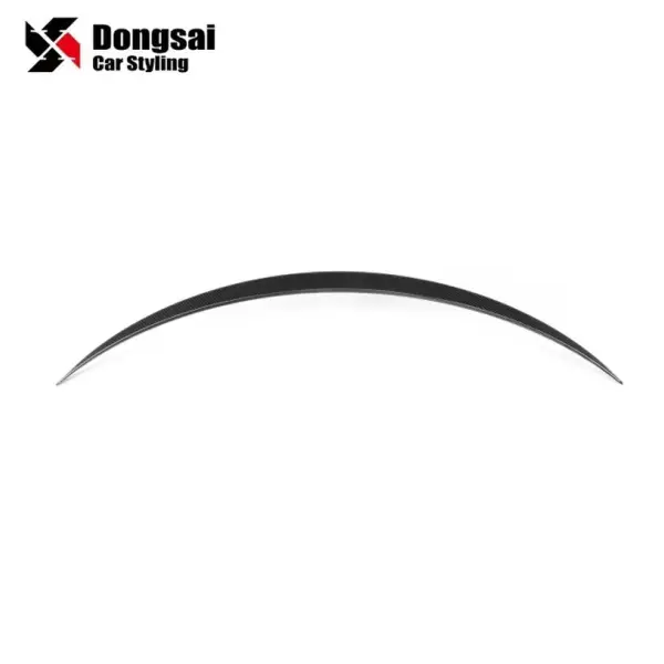 OEM Style Dry Carbon Fiber Rear Trunk Lip Tail Wing Ducktail Spoiler for Mercedes Benz E Class W213 E63 AMG