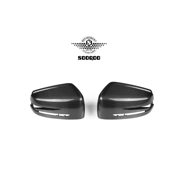 OEM Style Dry Carbon Fiber Side Mirror Covers Caps for Mercedes Benz W204 W176 W117 W218 W212 W207 X156 2010-2016