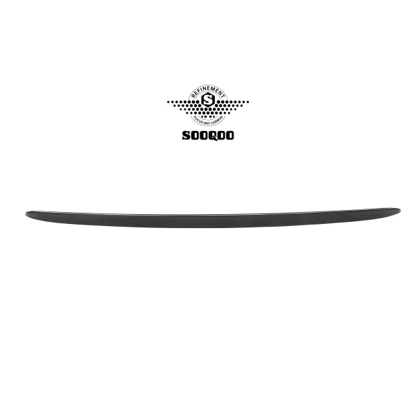 OEM Style Dry Carbon Tail Wing Rea Trunk Lip Ducktail Spoiler for Mercedes Benz GLC W253 2016-2021