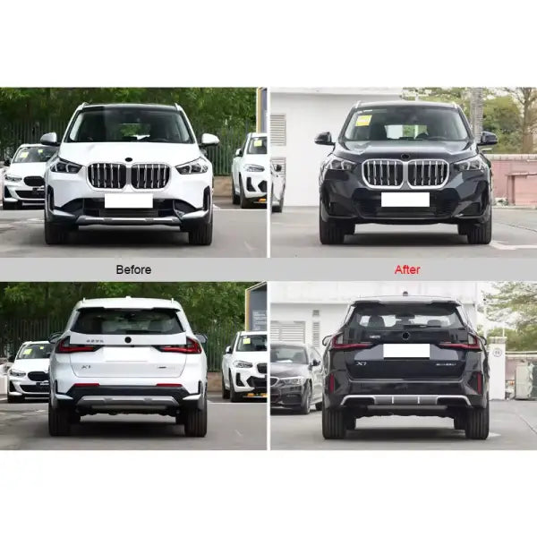 Old to New Front Bumper Body Kit for BMW X1 U11 2023- to X1 M-TECH BODYKIT