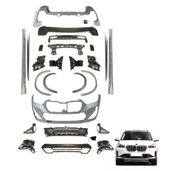 Old to New Front Bumper Body Kit for BMW X1 U11 2023- to X1 M-TECH BODYKIT