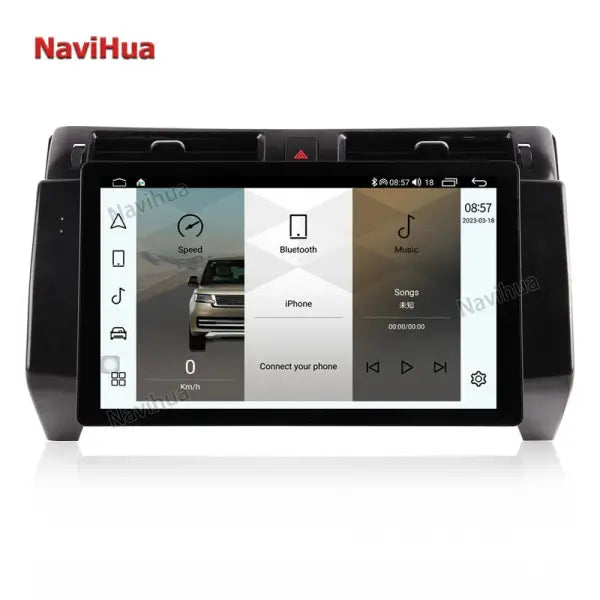 Old to New Stereo Multimedia 13.3Inch Android Screen 8+128GB Radio Video DVD Player for Range Rover Sport 2010 2013