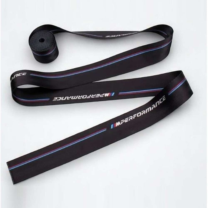 Car Craft Color Nylon Webbing Racing Safety Concise Design Ribbon Strap Sport Racing Safety Seat Belt Universal Emblem 4.8 Cm Wide 3.6m Long M Perfromance - CAR CRAFT INDIA