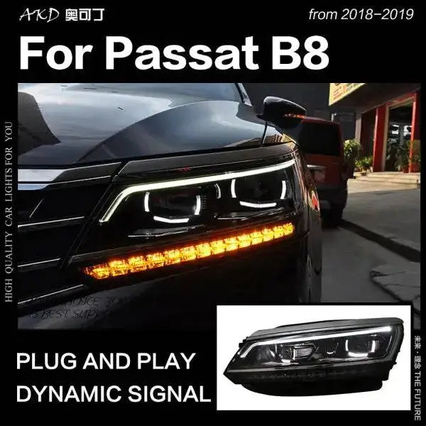 Passat B8 Headlights 2016-2019 Passat US Version LED