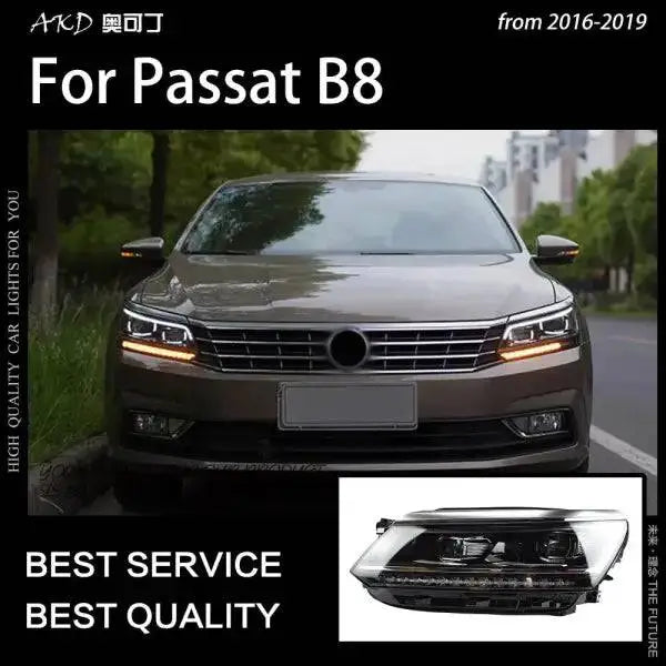 Passat B8 Headlights 2016-2019 Passat US Version LED