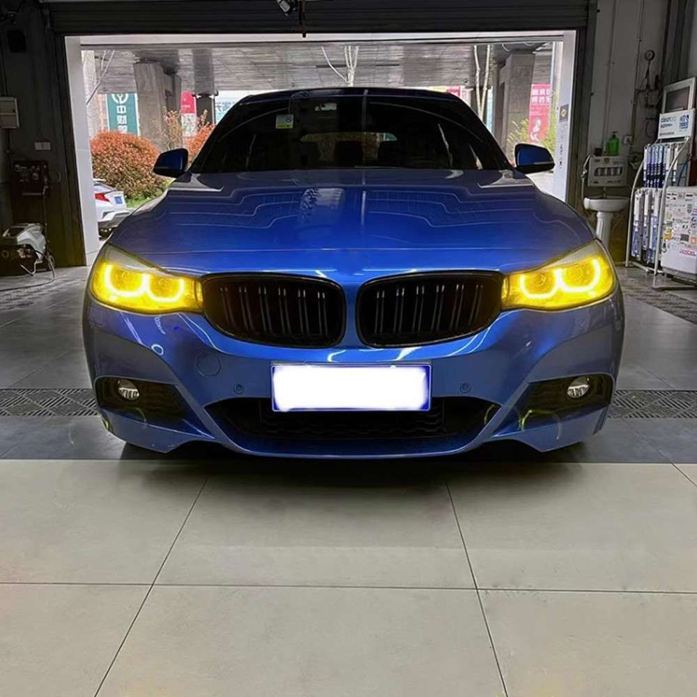 Car Craft Compatible With Bmw 3 Series Gt F34 2012-2015 Headlight Drl Daytime Running Light Angel Eye Led Module Rgbw Color Csl Style CC-8480 - CAR CRAFT INDIA