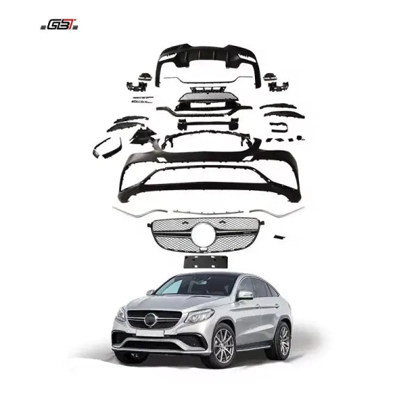 Popular Mercedes GLE 63 Exterior Conversion Kit Bumper Upgrade Bodykit for 2015-2019 Mercedes GLE 350 Benz GLE 63 Coupe W292