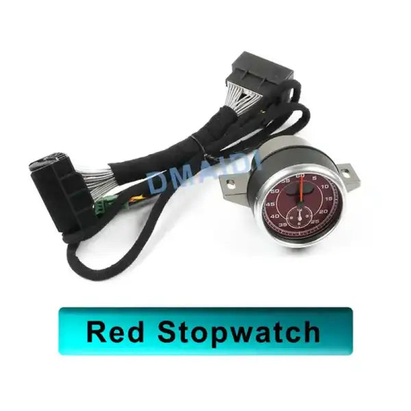 Car Stopwatch for Porsche 718 Boxster Cayman 2014-2015 Interior Center Dashboard Clock Compass Modification