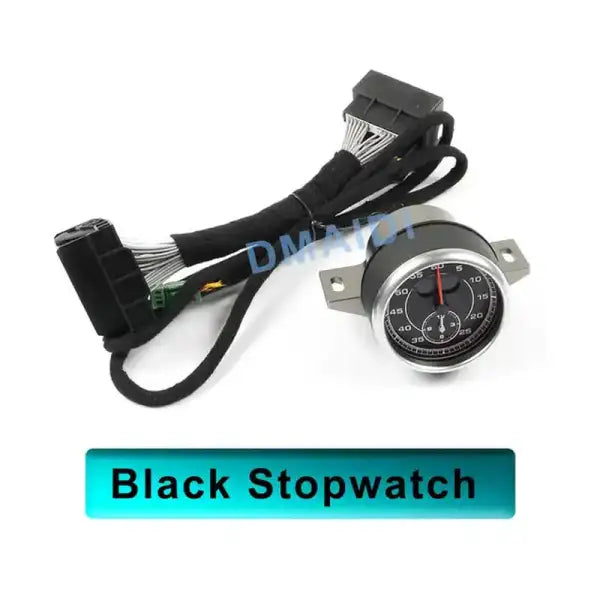 Car Stopwatch for Porsche 718 Boxster Cayman 2014-2015 Interior Center Dashboard Clock Compass Modification