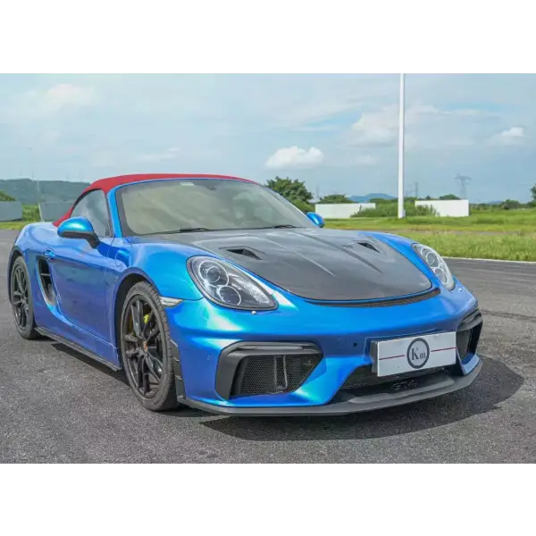 PORSCHE 981 BOXSTER TO UPGRADE THE 718 GT4 STYLE FRONT