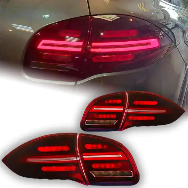 Porsche Cayenne Tail Lights 2011-2014 Cayenne LED Tail Lamp DRL Dynami Signal Brake Reverse
