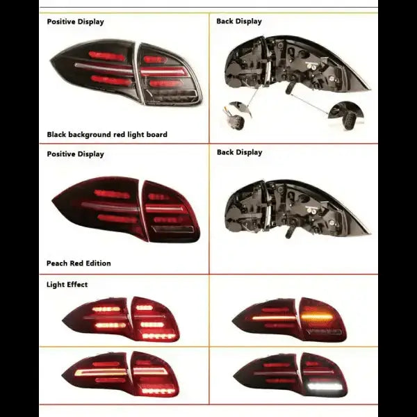 Porsche Cayenne Tail Lights 2011-2014 Cayenne LED Tail lamp